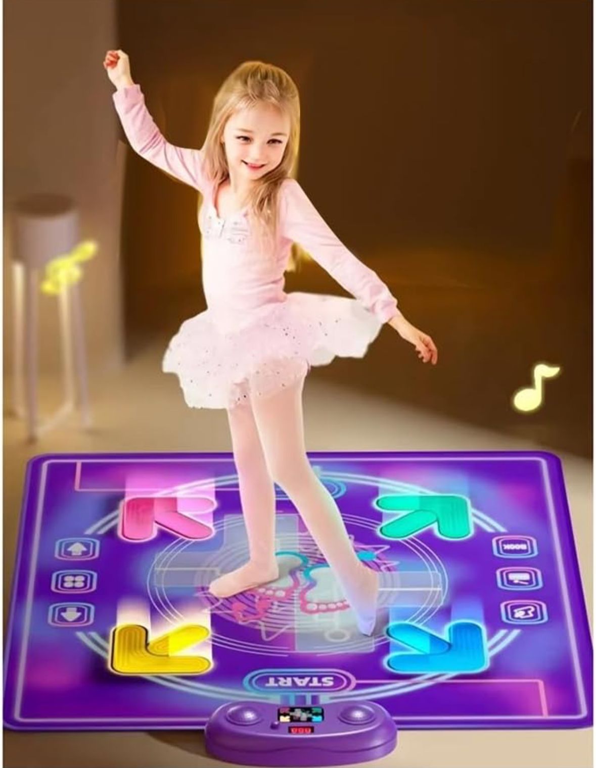 Tapete de dança com ligação Bluetooth