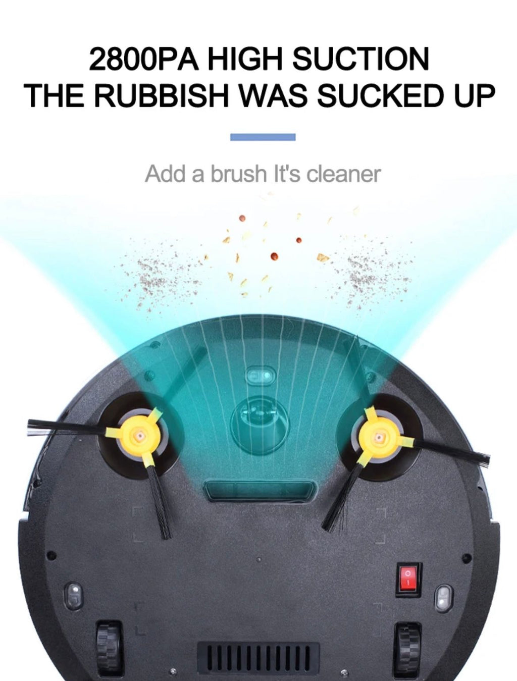 Aspirador robot com mopa