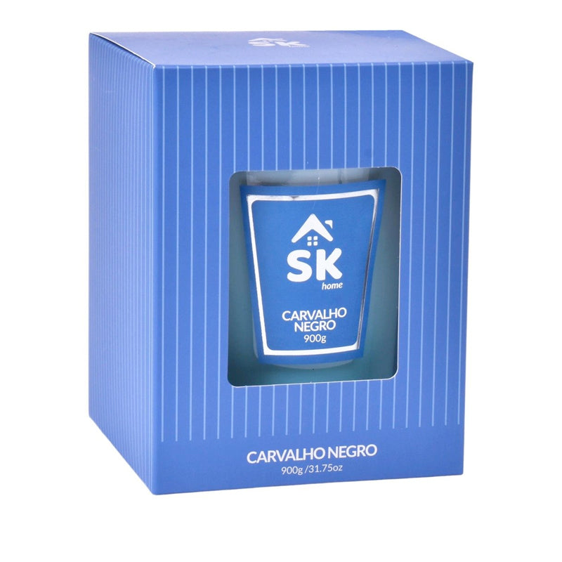 Vela Perfumada Azul 13X17 cm SK 0265-08