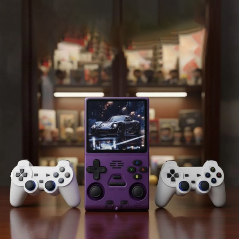 Consola retro portátil M18 Pro + 2 comandos