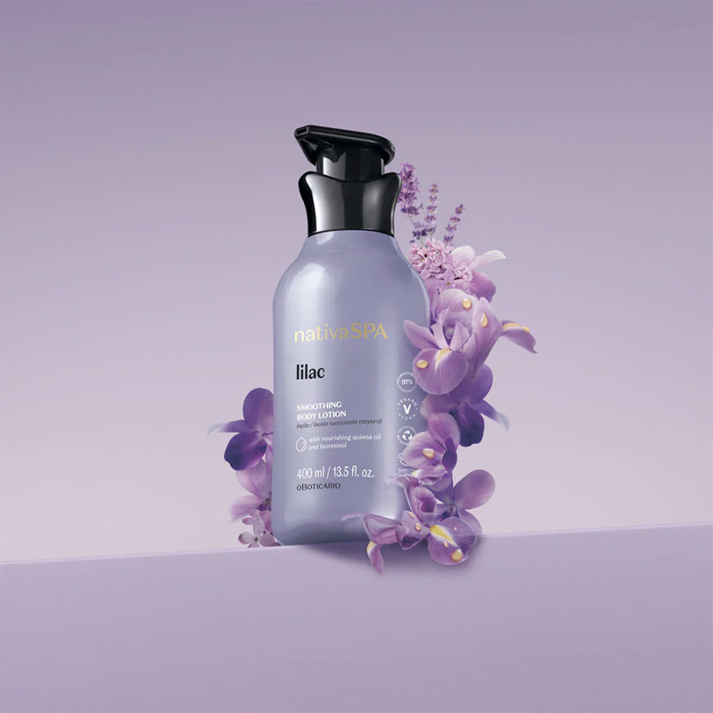 Loção Hidratante Nativa SPA Lilac, 400ml
