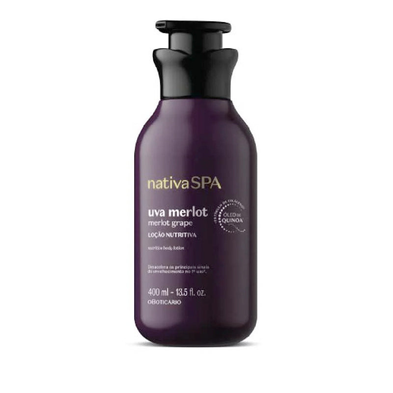 Loção Hidratante Corporal Nativa Spa Uva Merlot 400ml